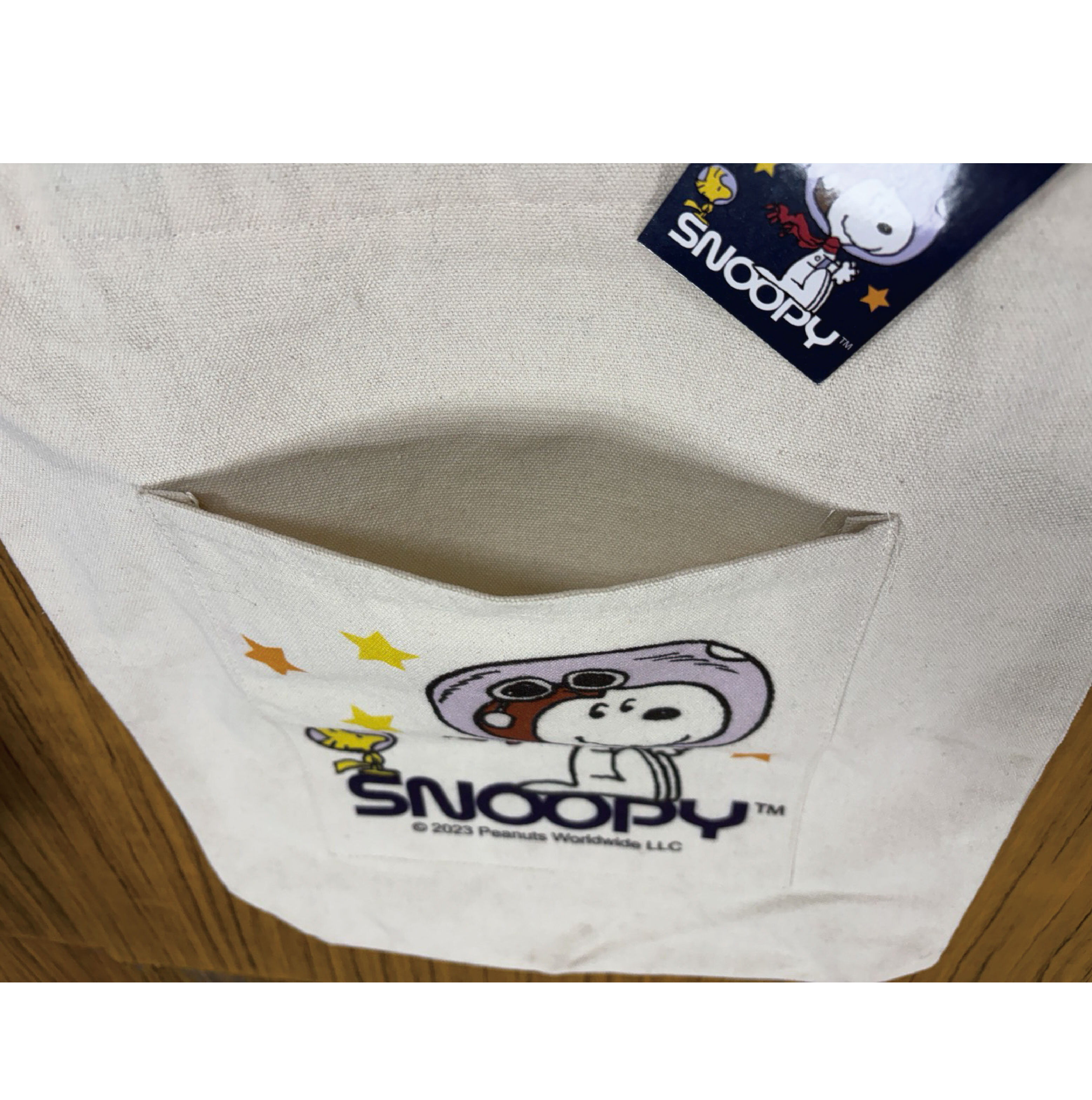 台中院｜史奴比提袋+屁桃零錢包(各1)