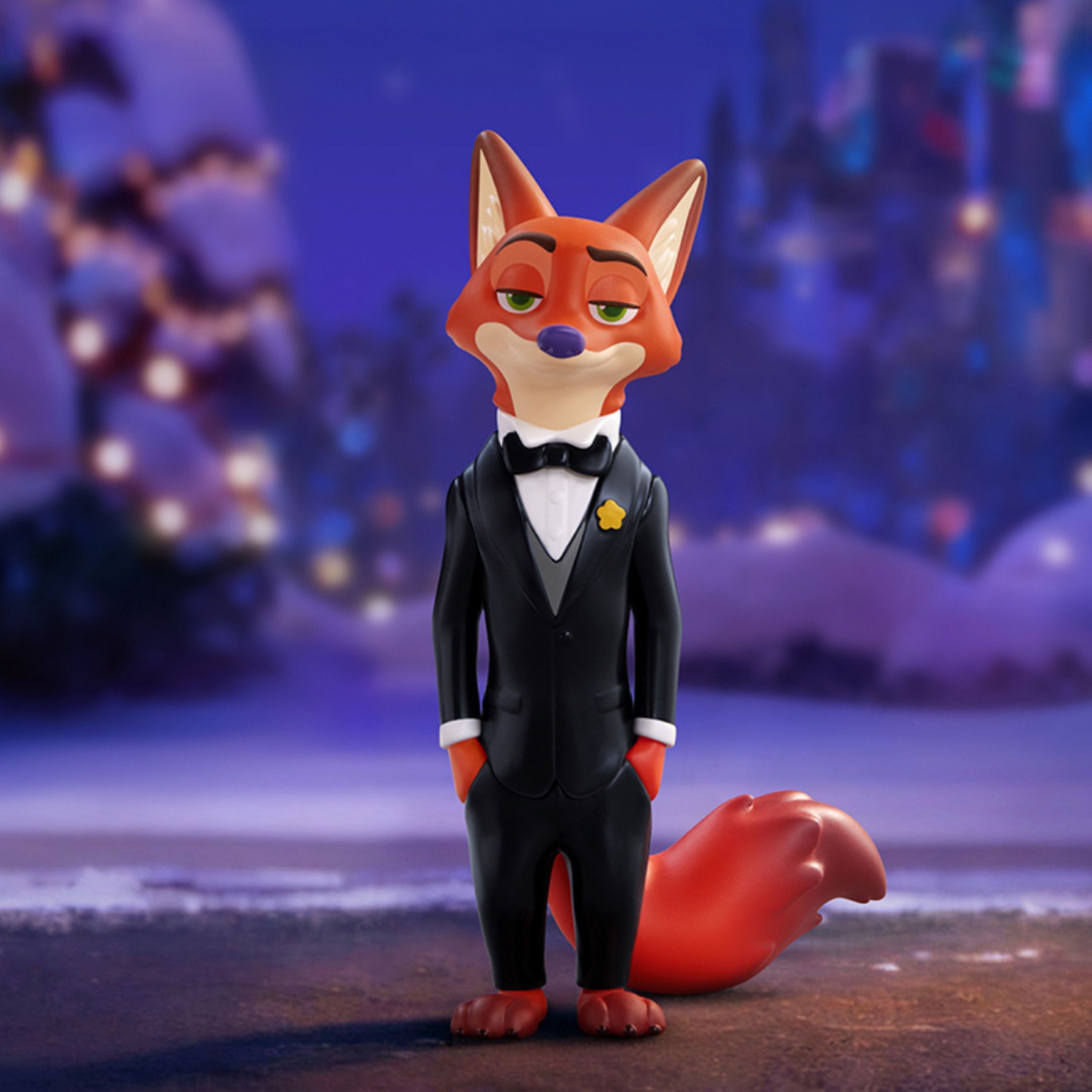 NICEDAY 代購 配件 Disney 動物方城市 x Top Toy 官方授權 聯名 盲盒 尼克 朱蒂 狐狸 兔子