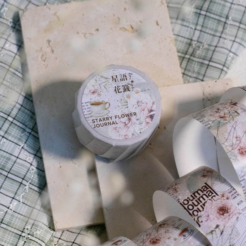 樂意Loi x GAI TAIWAN．星語花籤  標籤機貼紙捲 (80張) <只有分裝>