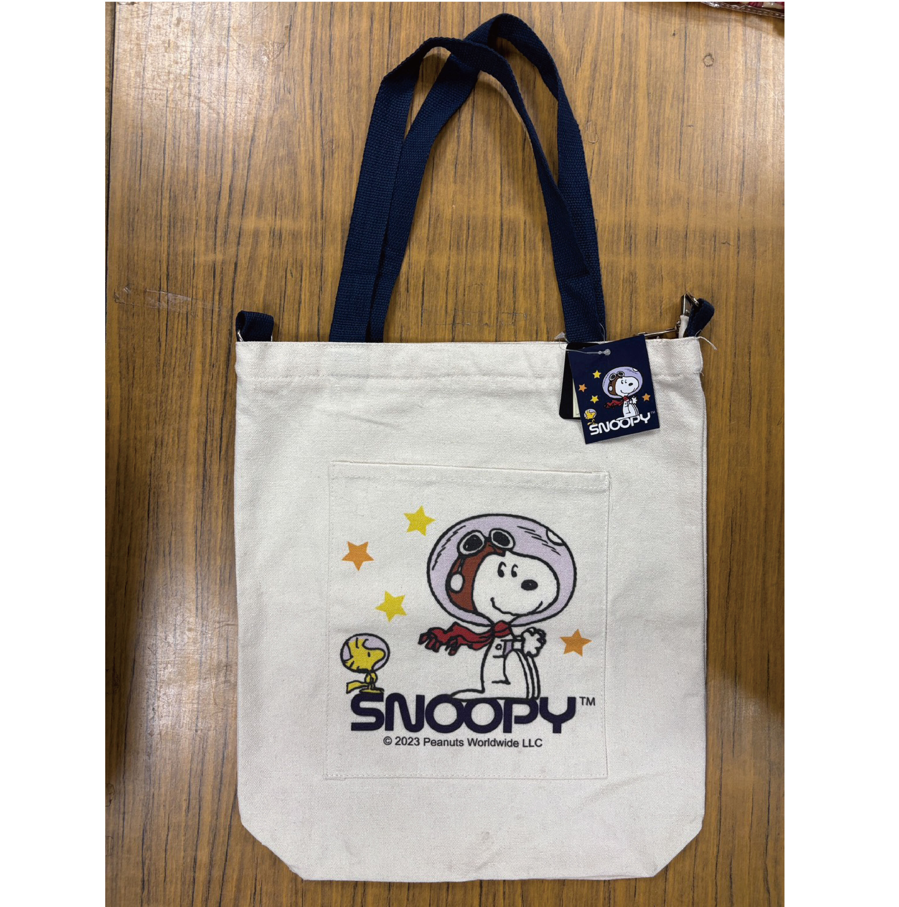 台中院｜史奴比提袋+維尼鏡子(各1)