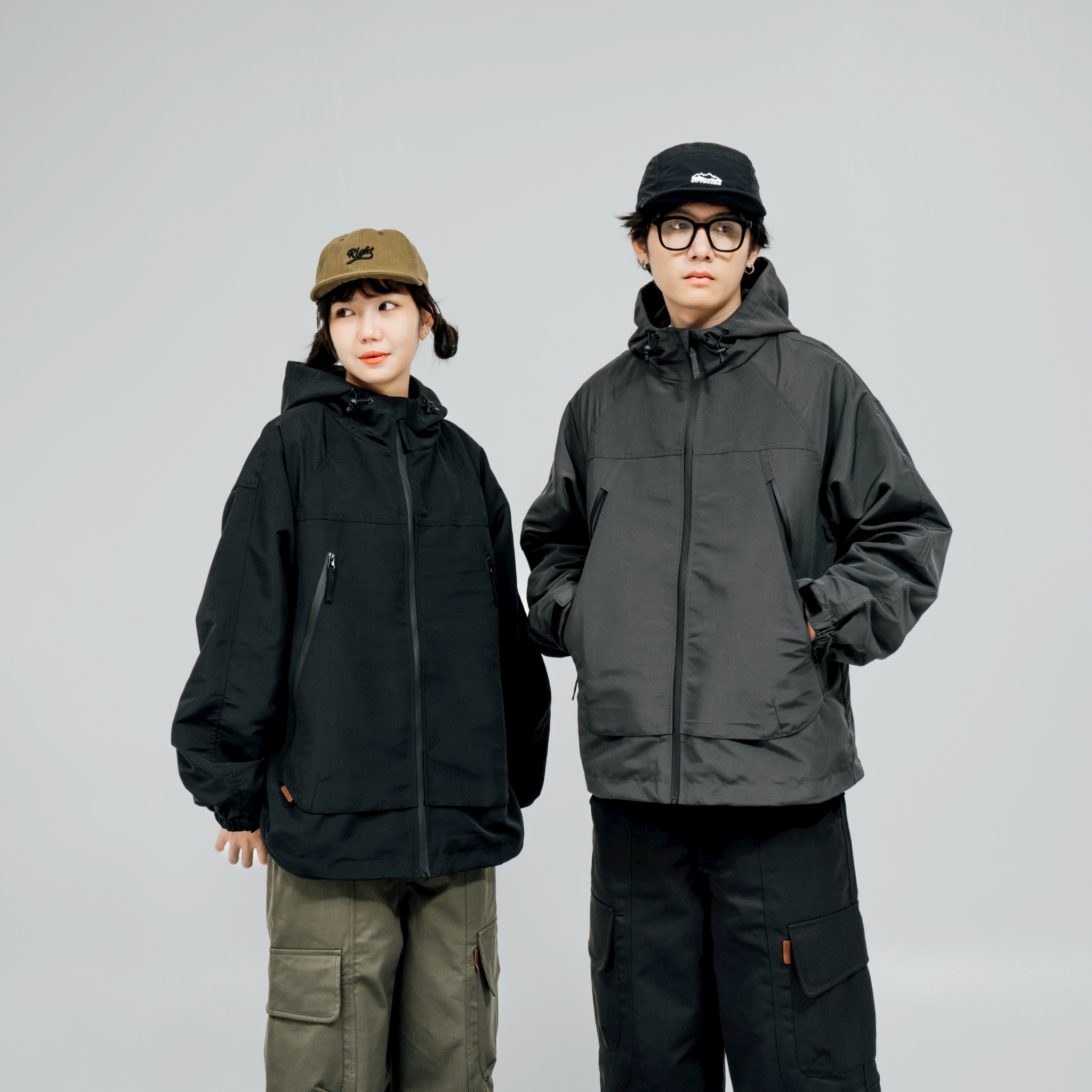 SBG 微立體大口袋連帽外套 SB0218