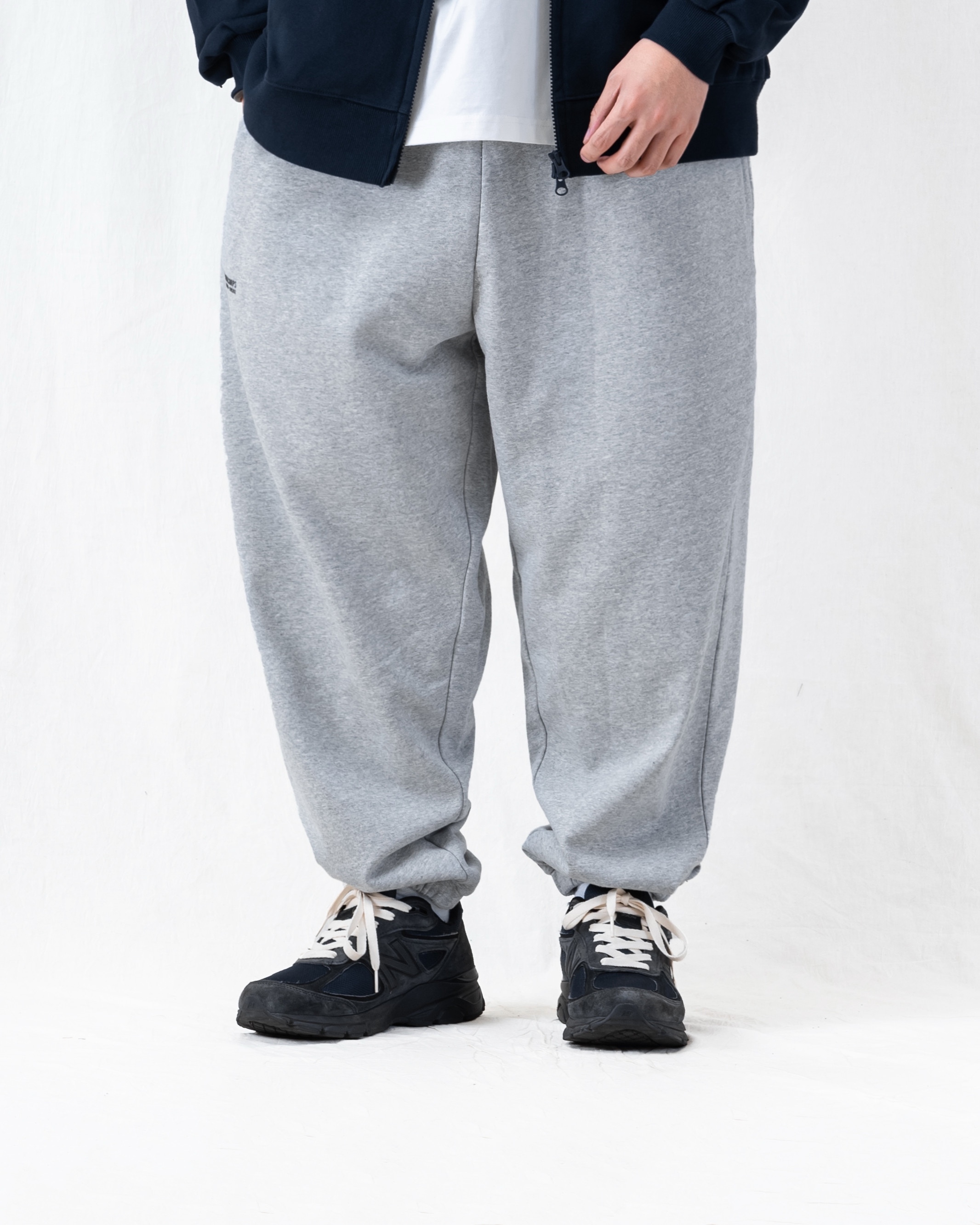 PERSEVERE HEAVYWEIGHT COTTON SWEATPANTS 麻花灰