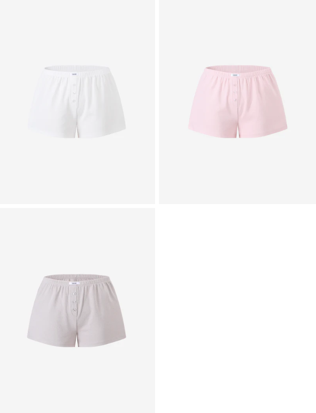 【直播】Verish LL112533 Modal 柔感羅紋短褲