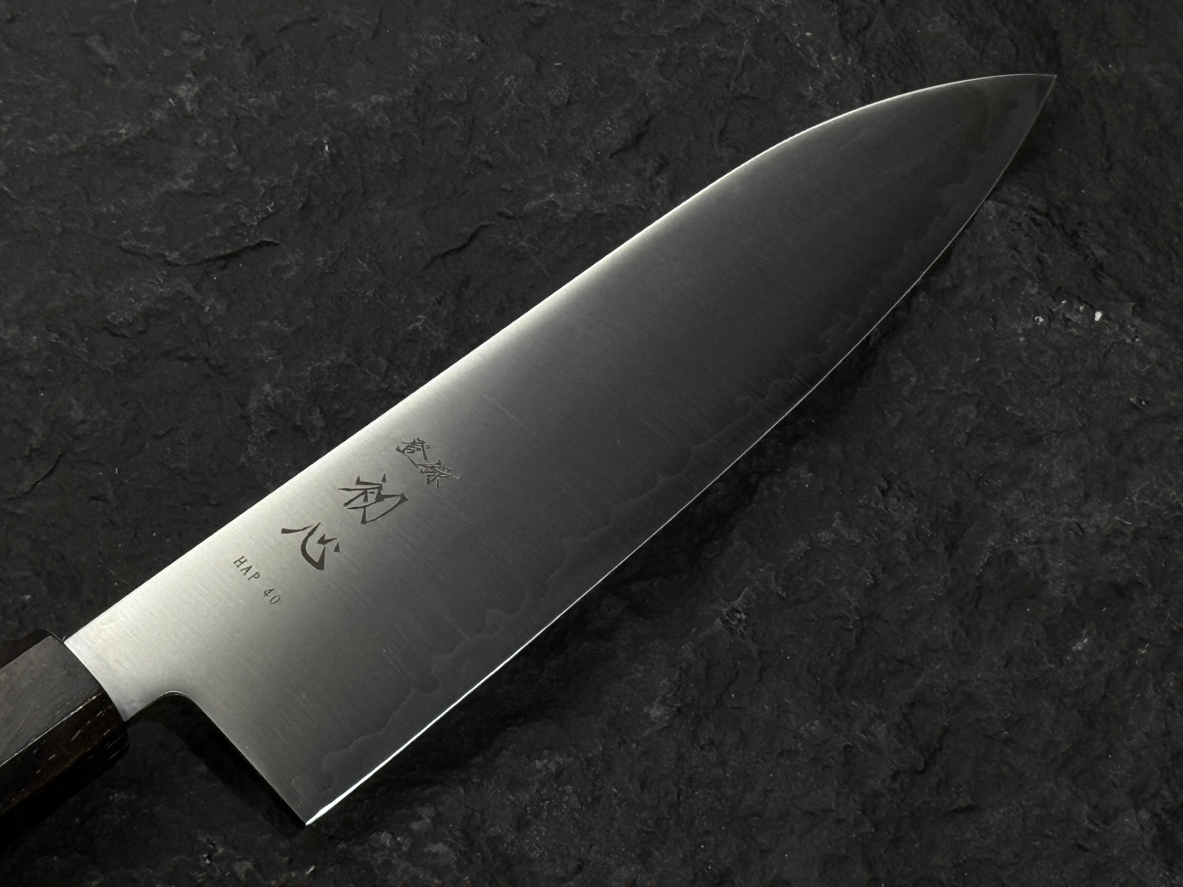 初心 隼 HAP40 粉末鋼 三德 黑檀柄