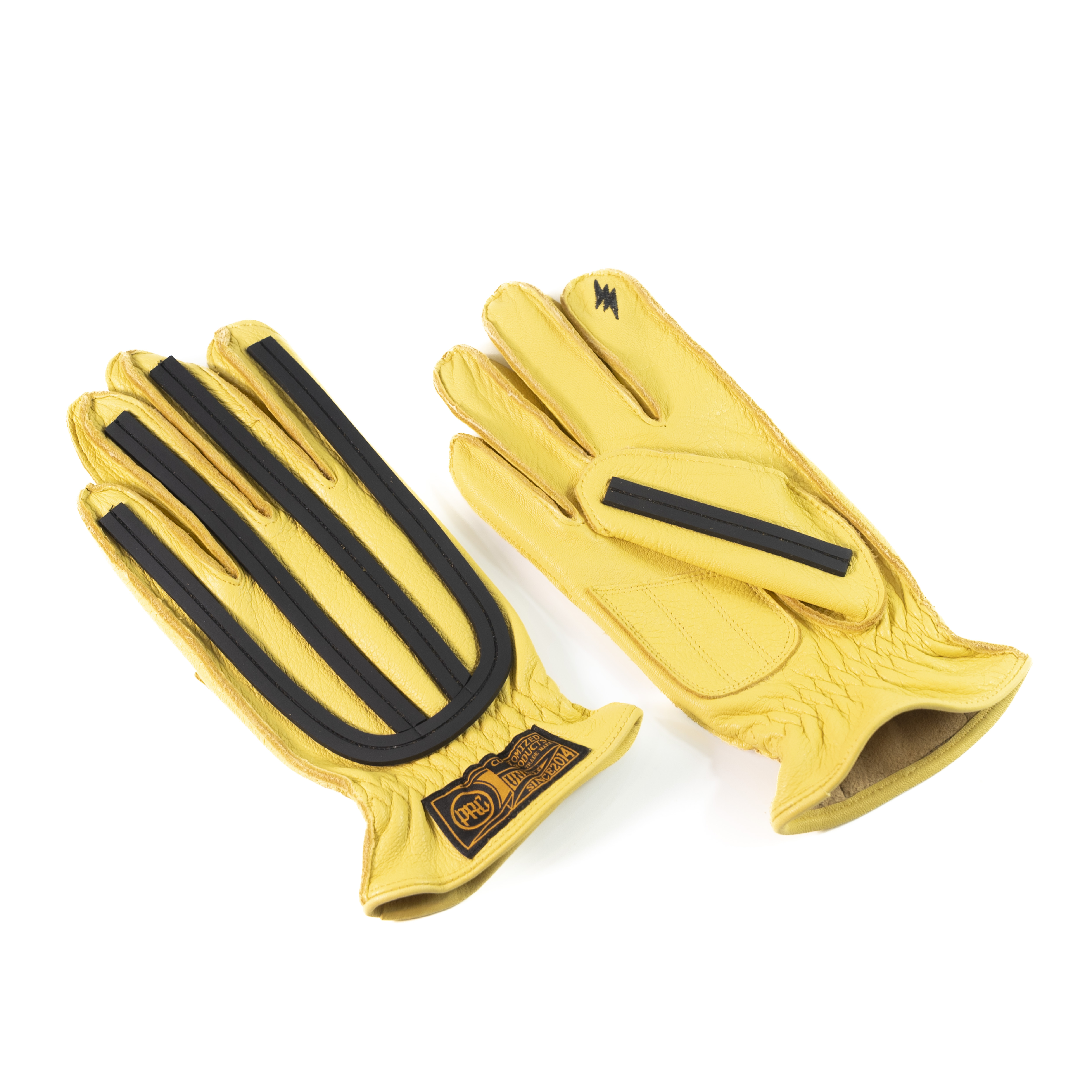 PRC Deerskin 70's VMX Gloves - Yellow