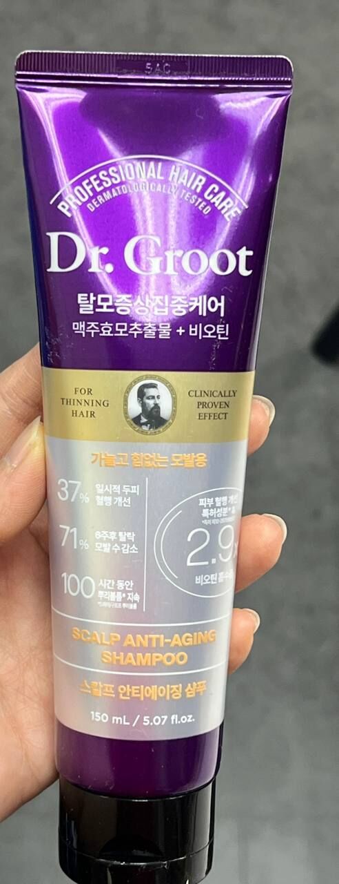 [S] BEAUTY DR.GOOT SCALP ANTI AGING SHAMPOO 150ML, 8809949563322 (SBU704)