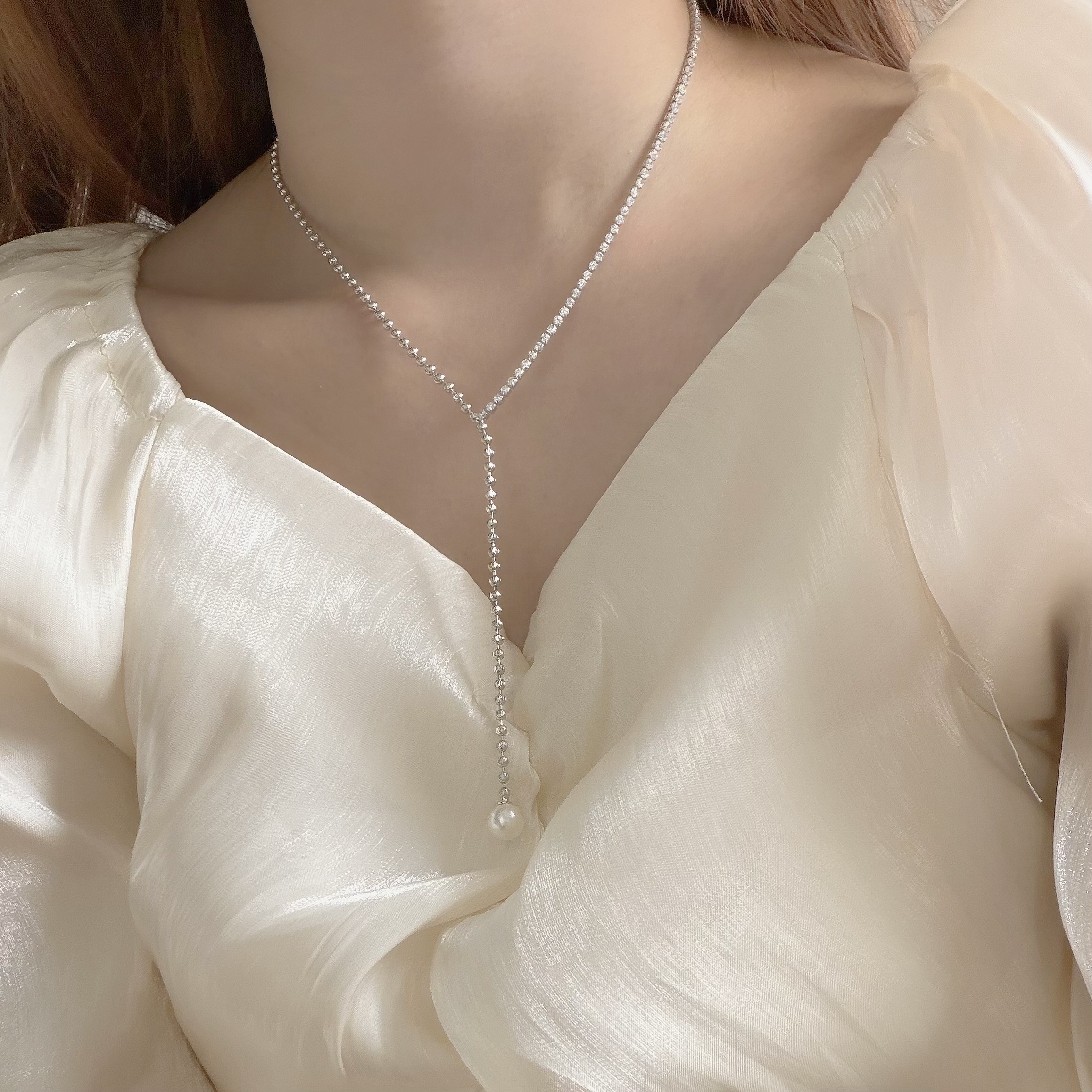 K115排鑽切割圓珠y字鏈