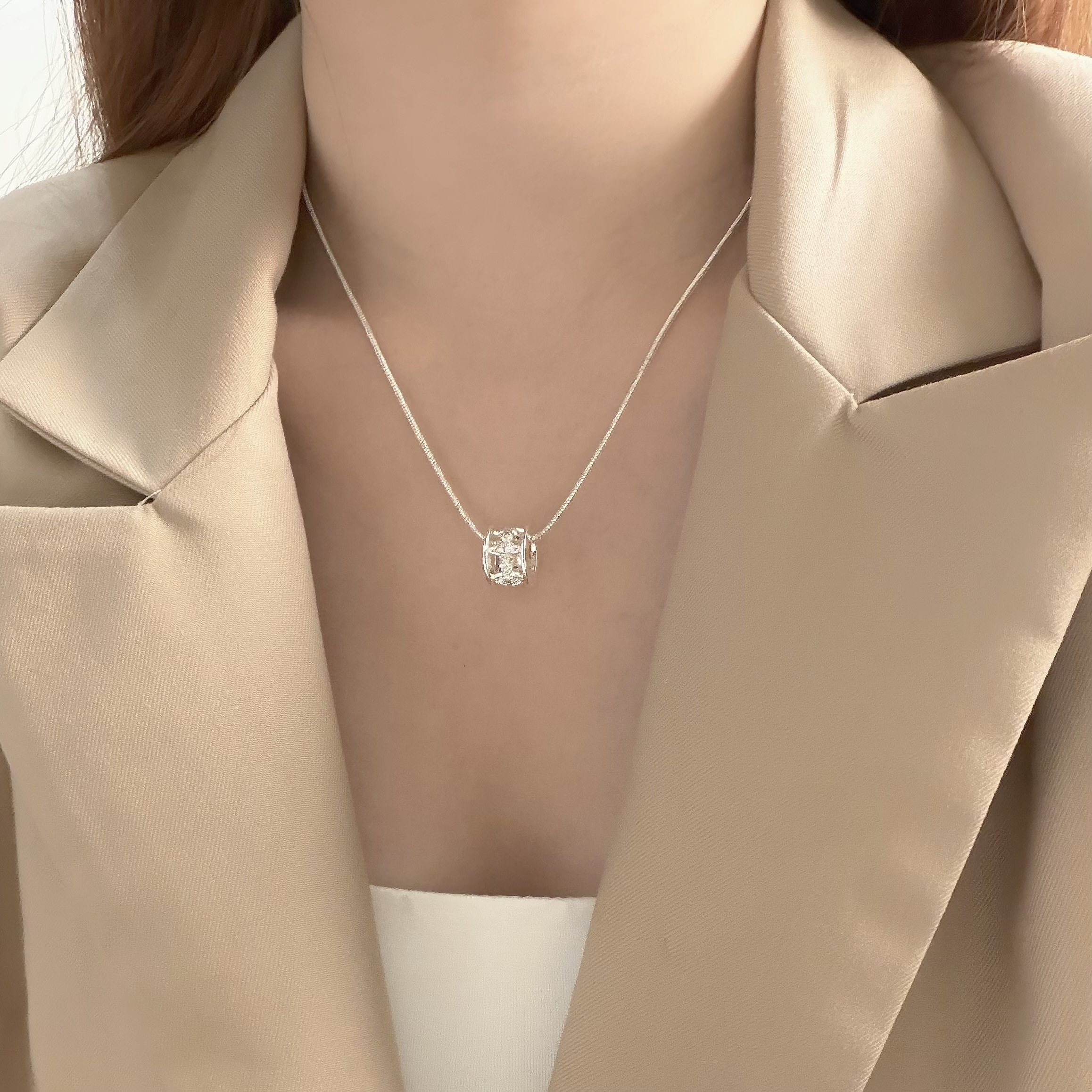 K114星球圓環蛇骨頸鏈