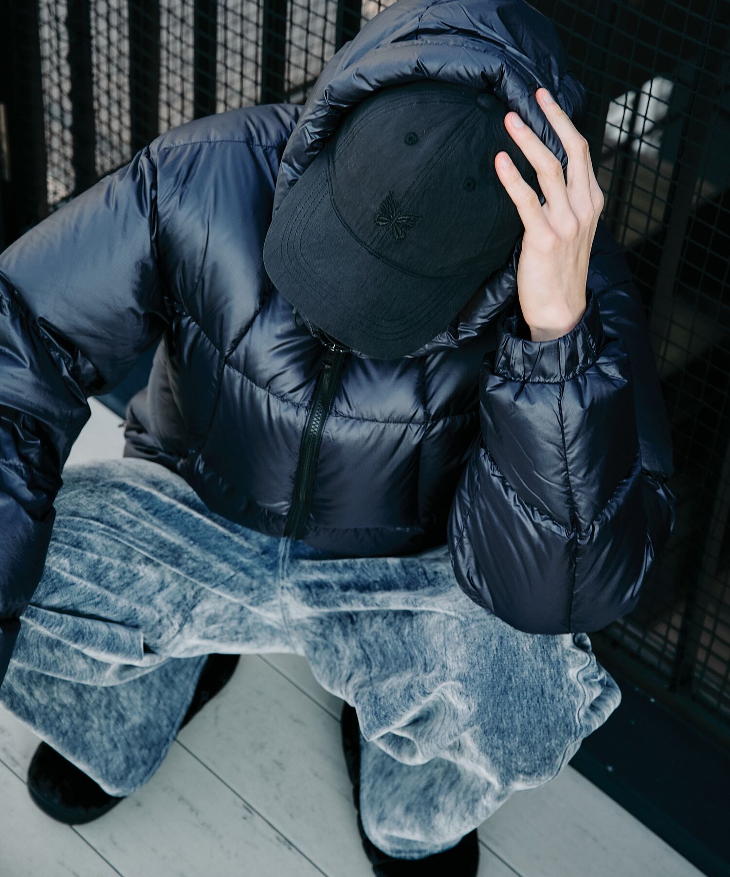 <超稀有> STUDIOUS 官網限定 NEEDLES 別注 尼龍 天鵝絨 棒球帽 兩款