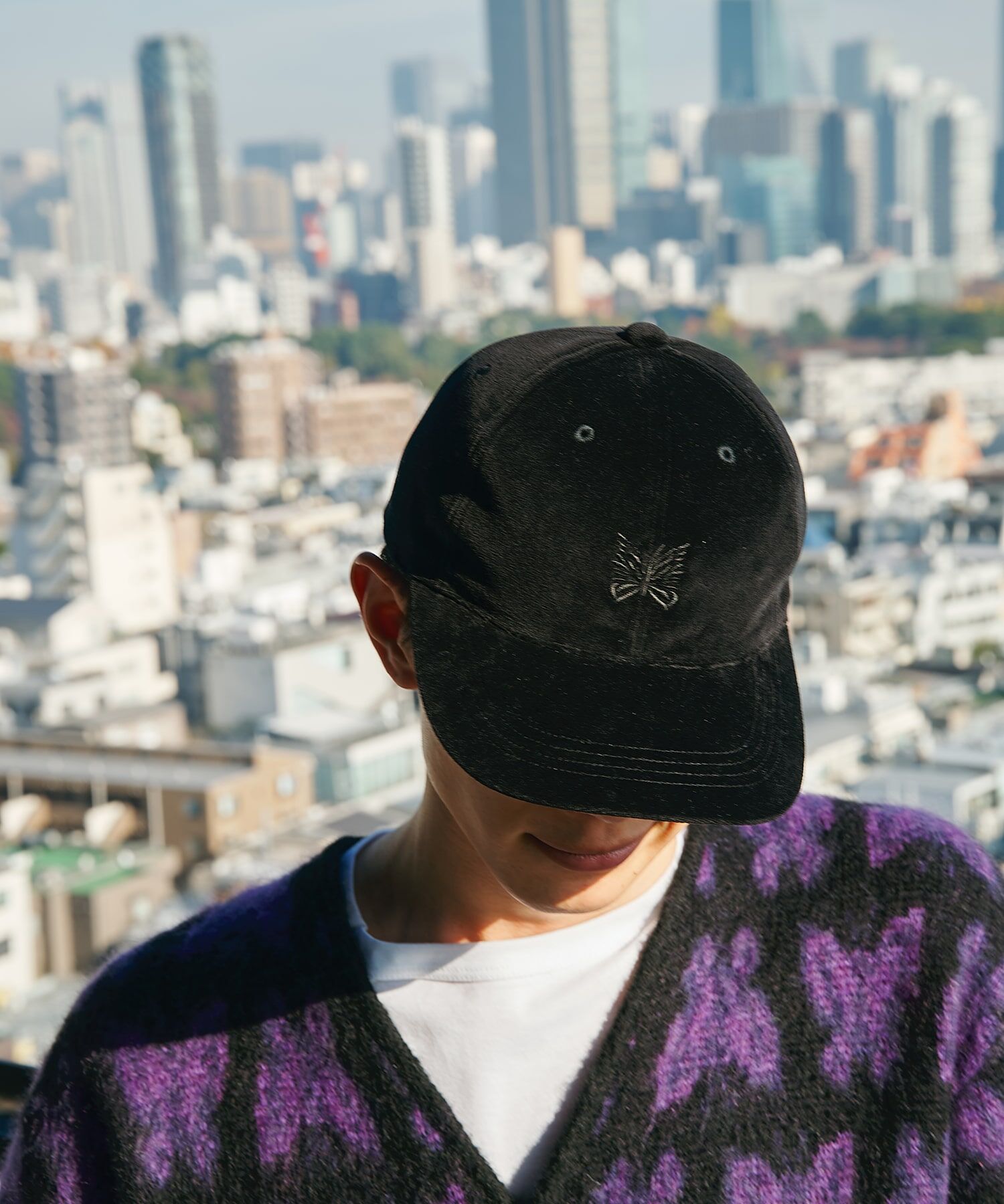 <超稀有> STUDIOUS 官網限定 NEEDLES 別注 尼龍 天鵝絨 棒球帽 兩款