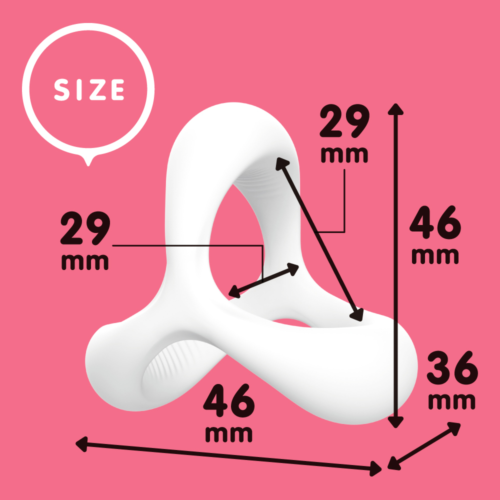 PxPxP 超！彈力套環三角州 軟版