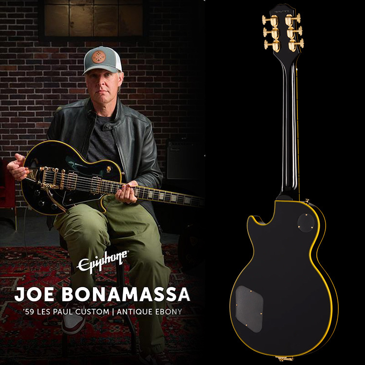 Joe Bonamassa 簽名款 Epiphone 1959 Les Paul Custom 電吉他