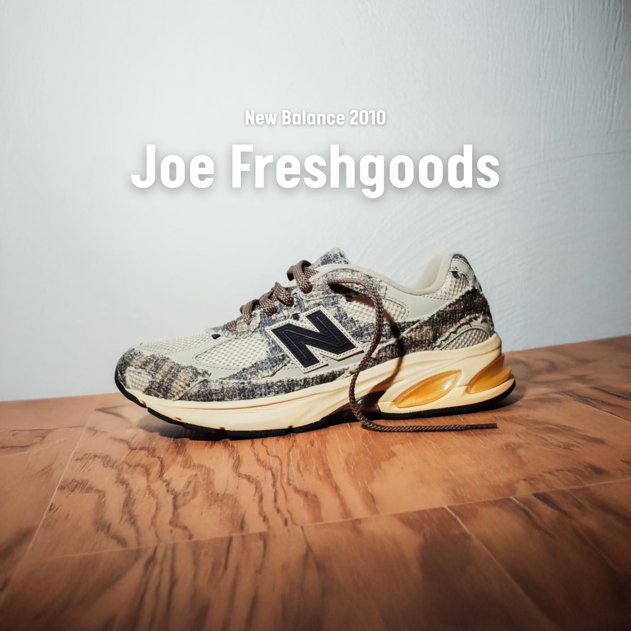 NICEDAY 代購 Joe Freshgoods X New Balance 2010 聯名 蛇紋 工裝 石紋 復古 奶油底 U2010JG1