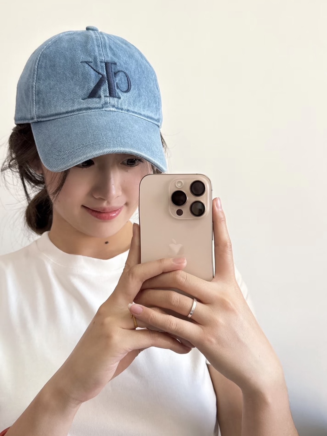 <快速出貨> Calvin Klein 刺繡大logo 經典老帽
