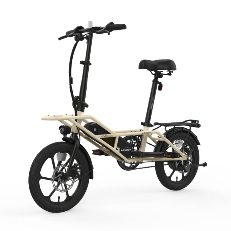 CyberCycle. Antelope 48V 10AH 小羚羊 - 多功能親子電輔車 (閃電標章)