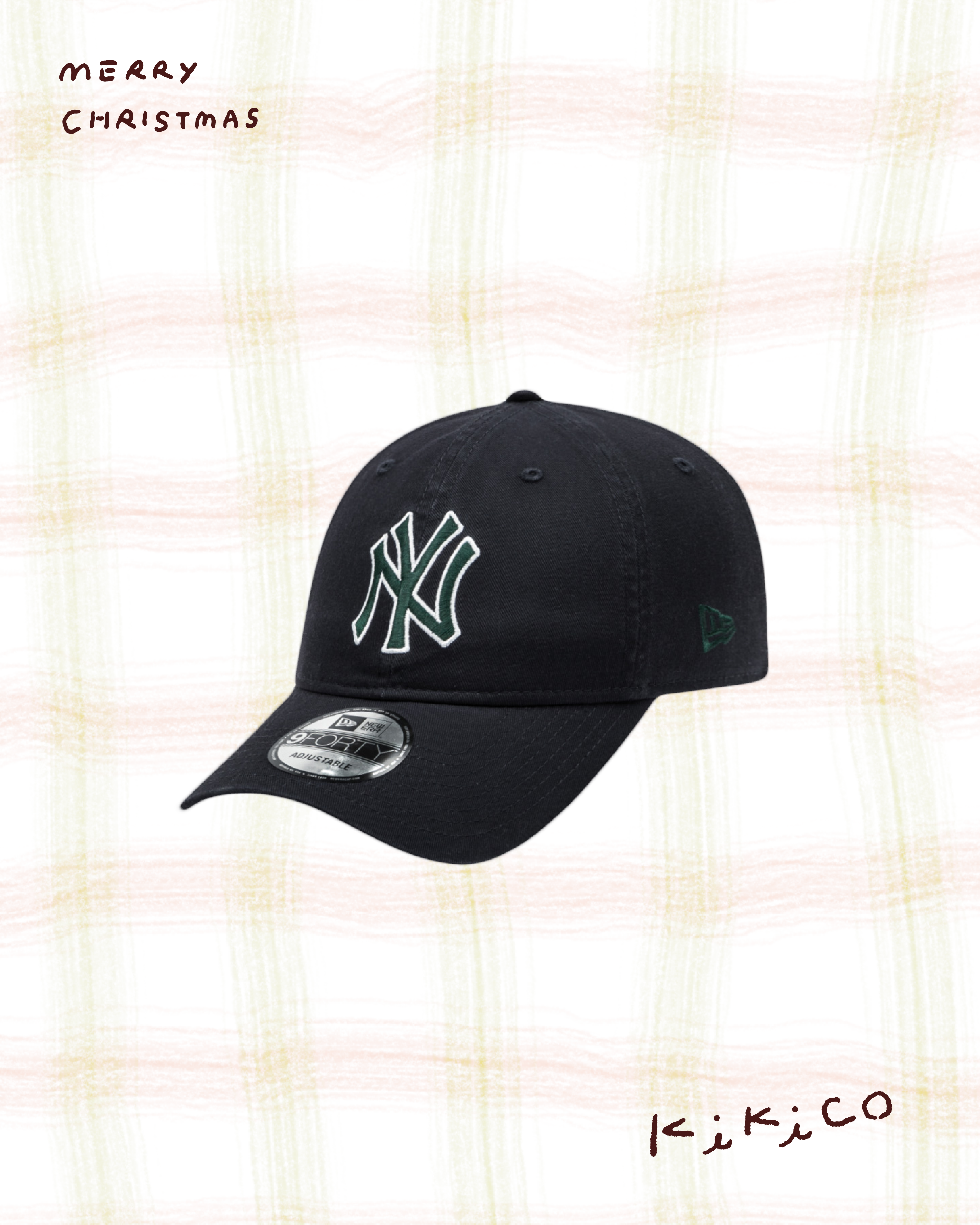 New Era Basic Outline Big Logo Cap - Navy