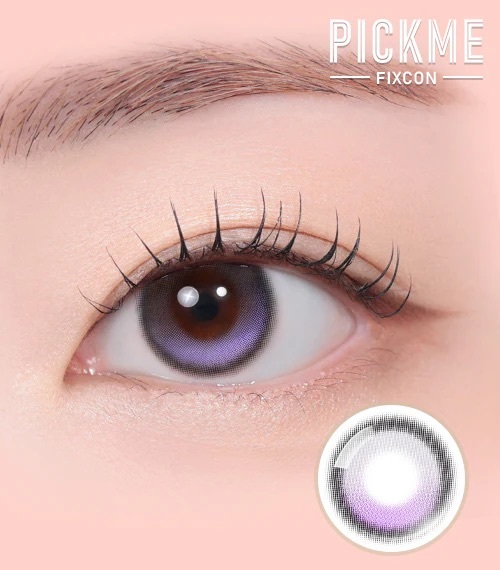 [近視款] Astigram Pick Me FIXCON LUNIBLE MEDIUM PASTEL PURPLE 隱形眼鏡｜2片