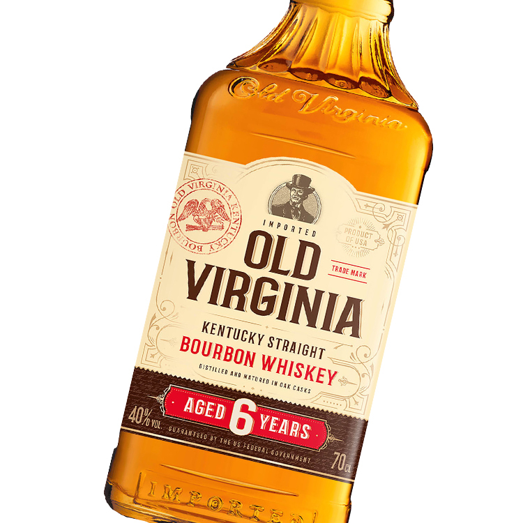 Old Virginia 6 Years Old Kentucky Straight Bourbon Whiskey 700ml