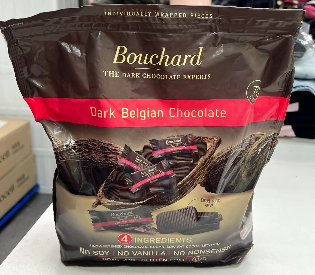 [S] BOUCHARD DARK BELGIAN CHOCOLATE, 797258004750 (SZZ854)