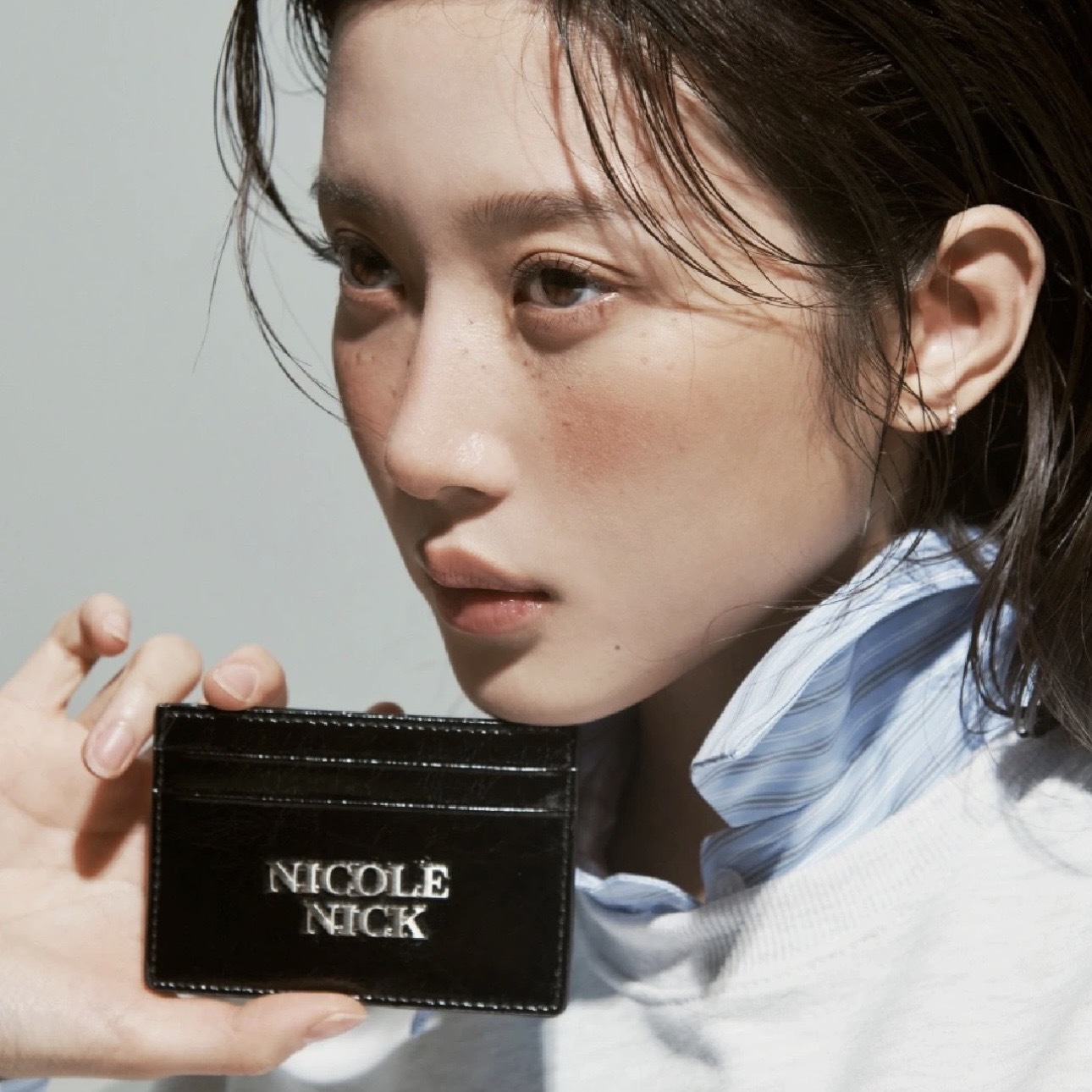 NICK & NICOLE VINTAGE LEATHER SOFT CARD WALLET 牛皮卡夾 六色 韓國代購