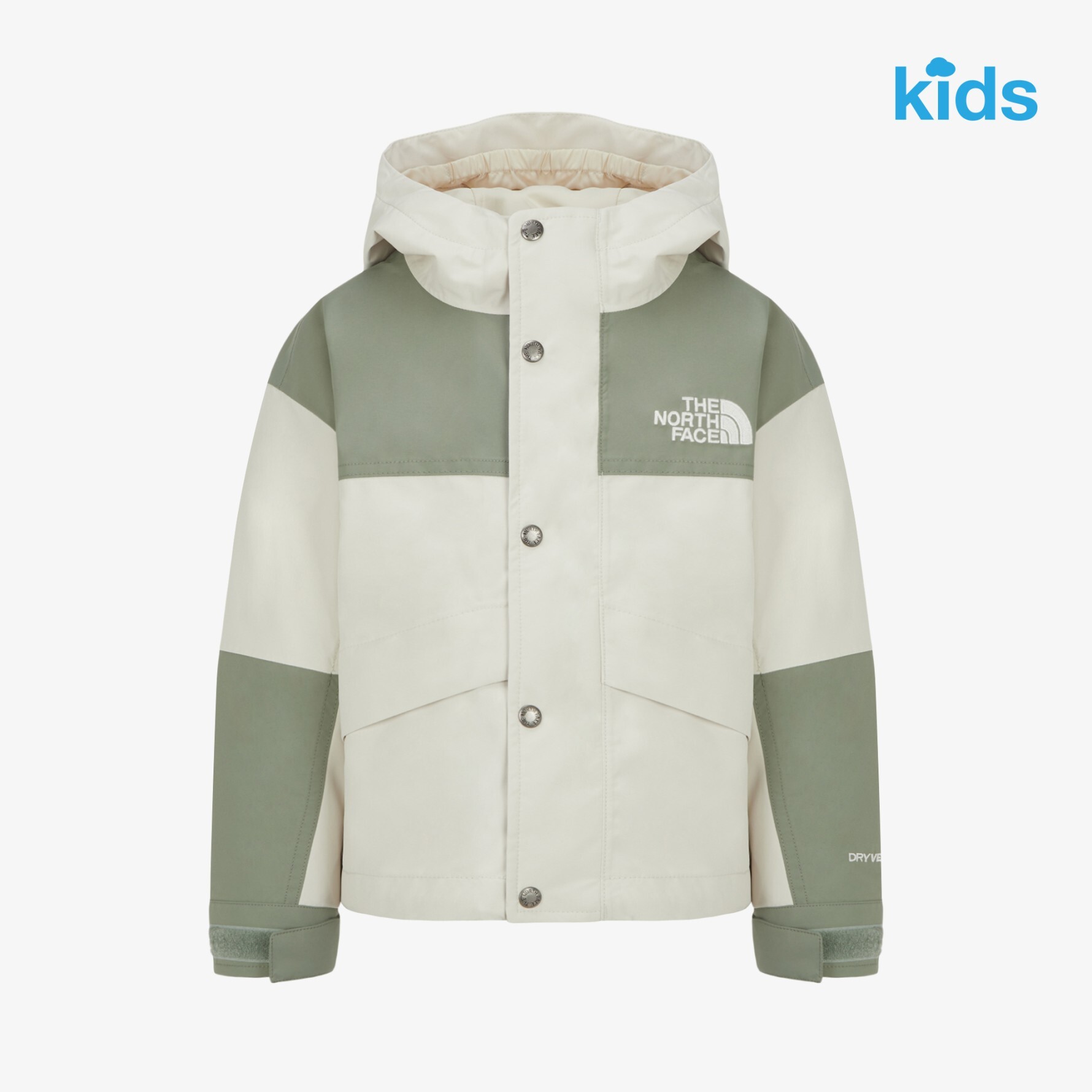 【現貨】The North Face K'S MOUNTAIN JACKET 北臉 大童 山形 拼色 防風外套 NJ2HR50