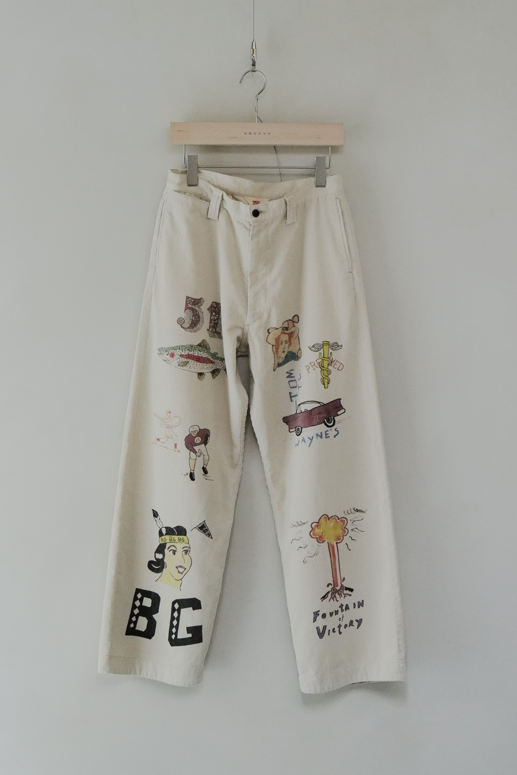 WESTOVERALLS AYD×WO MEMORIAL PANTS WESTOVERALLS AYD×WO MEMORIAL PANTS