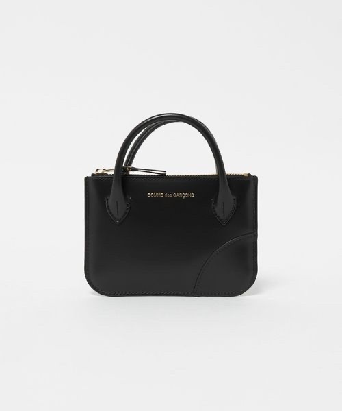 COMME DES GARÇONS WALLET / ZIP POUCH WITH HANDLE