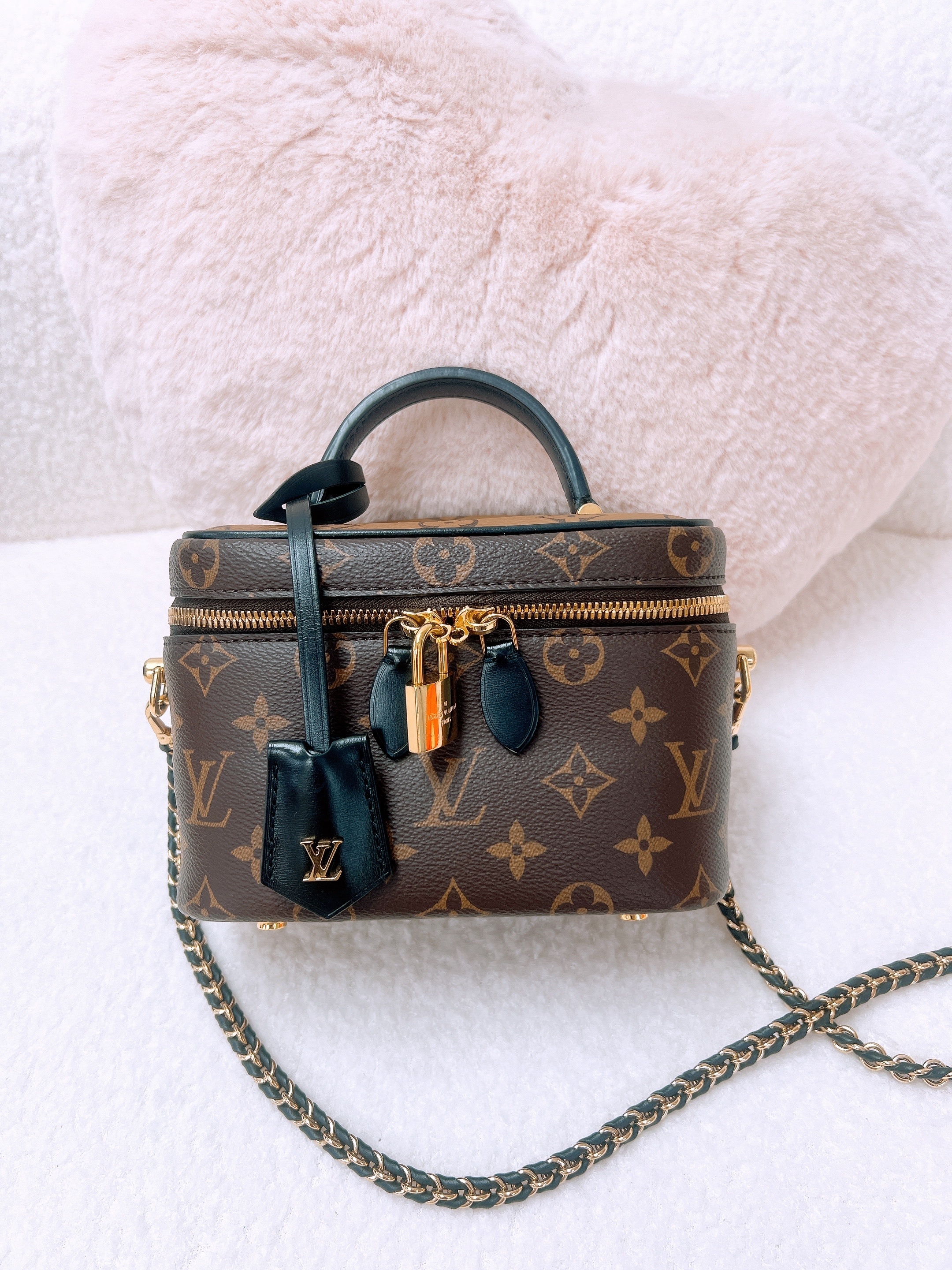Lv vanity pm monogram reverse