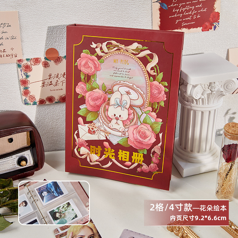 Alice Wonderland 3-Inch Binder Polaroid & Fan Card Album