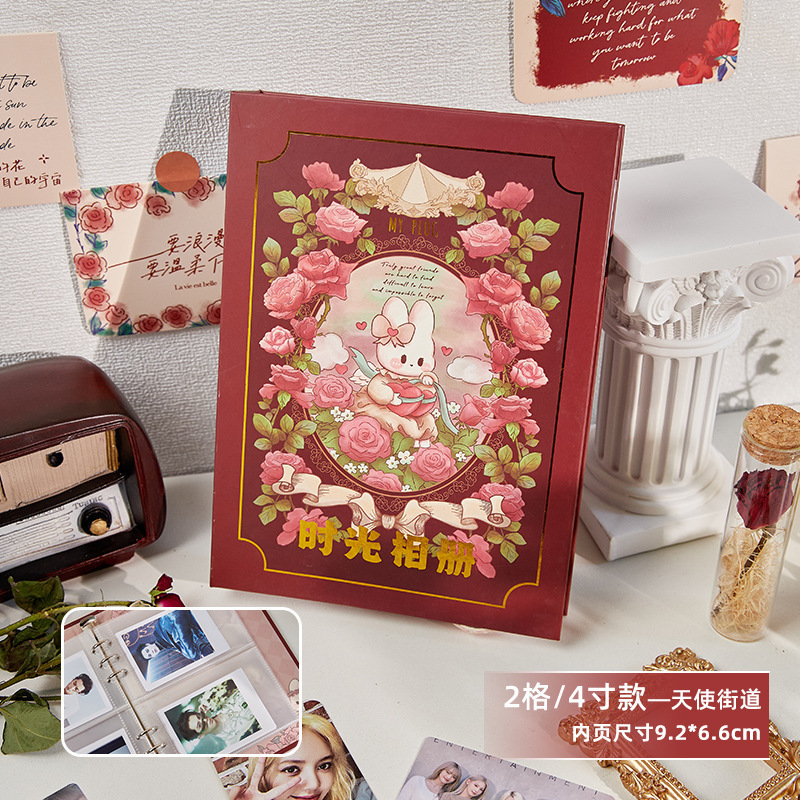 Alice Wonderland 3-Inch Binder Polaroid & Fan Card Album