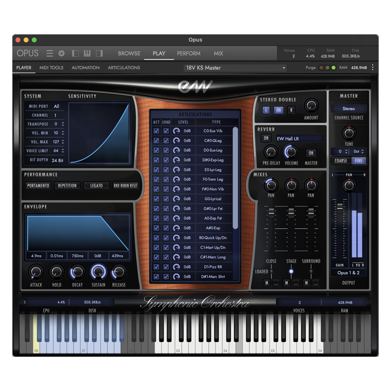 EastWest Symphonic Orchestra Platinum｜交響樂音源插件