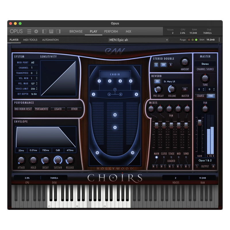 EastWest Hollywood Backup Singers｜人聲音源插件