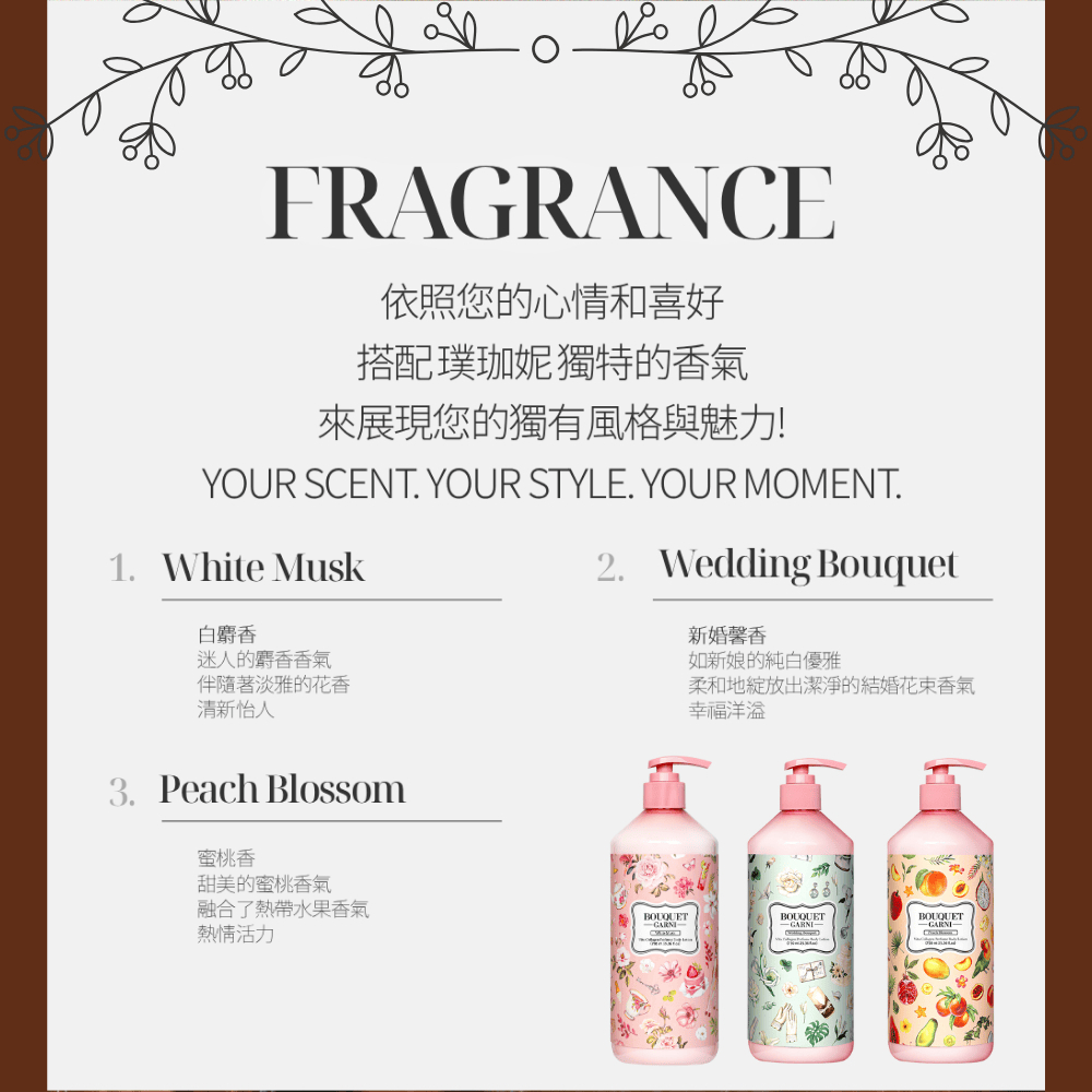 璞珈妮 維他膠原Q彈潤乳液【新婚馨香】-Bouquet Garni