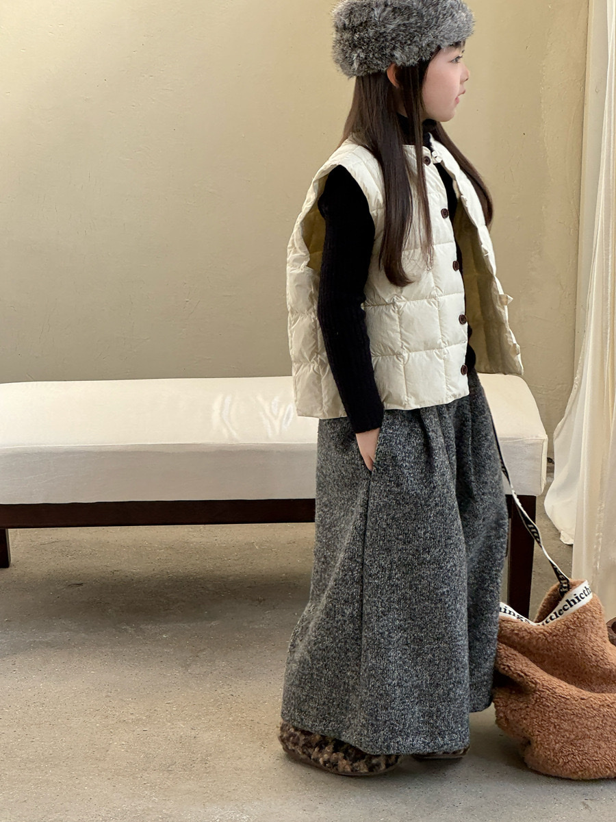 針織坑條加厚高領毛衣