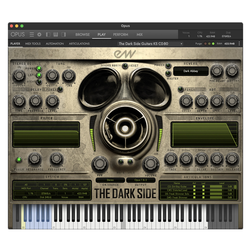 EastWest The Dark Side｜黑暗風格音源插件