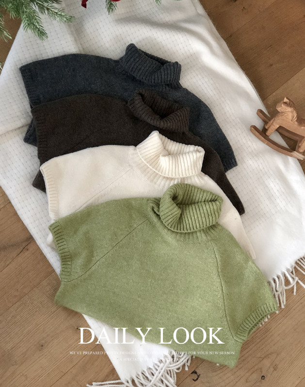 秋冬預訂｜【年末造型】Forever Soft Polar 短袖針織衫