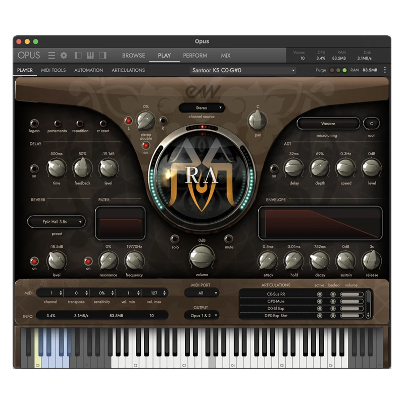 EastWest RA｜民族樂器音源插件