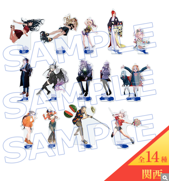 [代購][預訂] FGO “OVER THE SAME SKY" 立牌 【関西（全14種）】