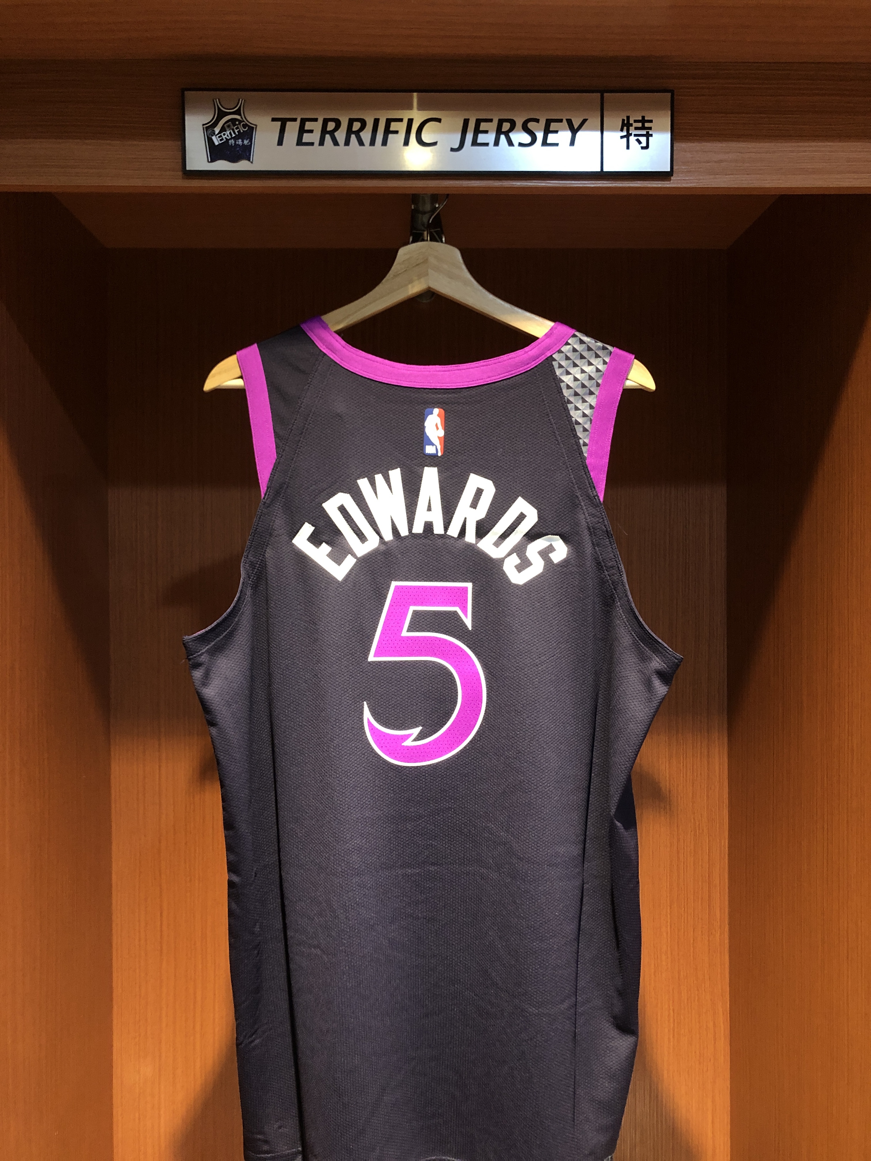 NBA球衣 Anthony Edwards 明尼蘇達灰狼城市 25-26 City Nike Authentic 球員版 電繡 全新