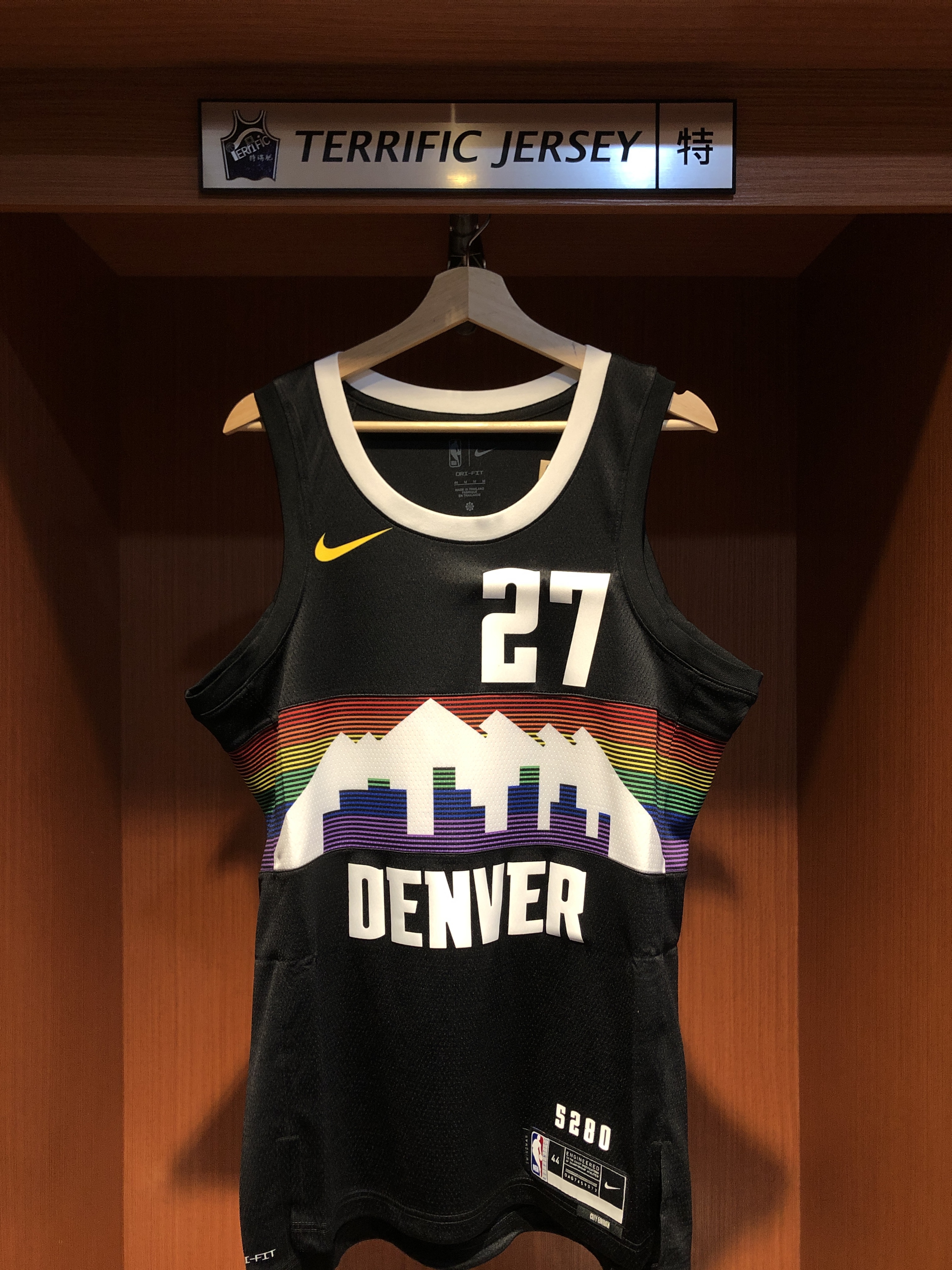 NBA球衣 Jamal Murray 丹佛金塊城市 25-26 City Nike Swingman 球迷版 熱轉印 全新