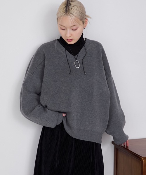 日本🇯🇵連線 Forksy 簡約V領針織套頭衫 V領 針織 針織衫 套頭衫 長袖 打底 內搭 4色(任買兩件711免運)/預購