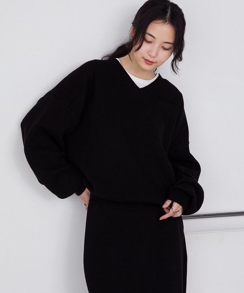 日本🇯🇵連線 Forksy 簡約V領針織套頭衫 V領 針織 針織衫 套頭衫 長袖 打底 內搭 4色(任買兩件711免運)/預購