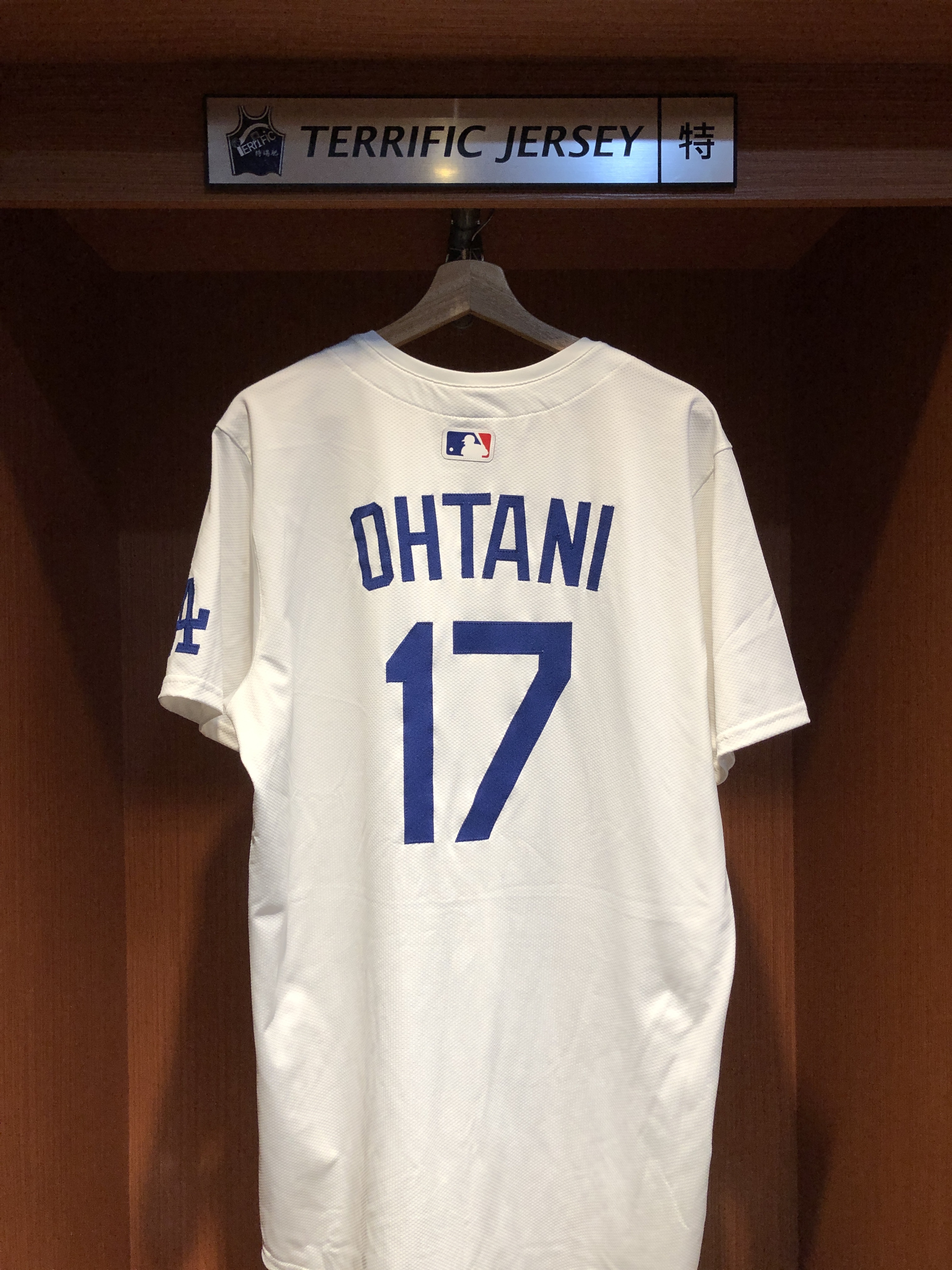 MLB球衣 Shohei Ohtani 洛杉磯道奇白 世界大賽章 大谷翔平 24-25 Nike Elite Player Name Jersey 球員版 電繡 全新