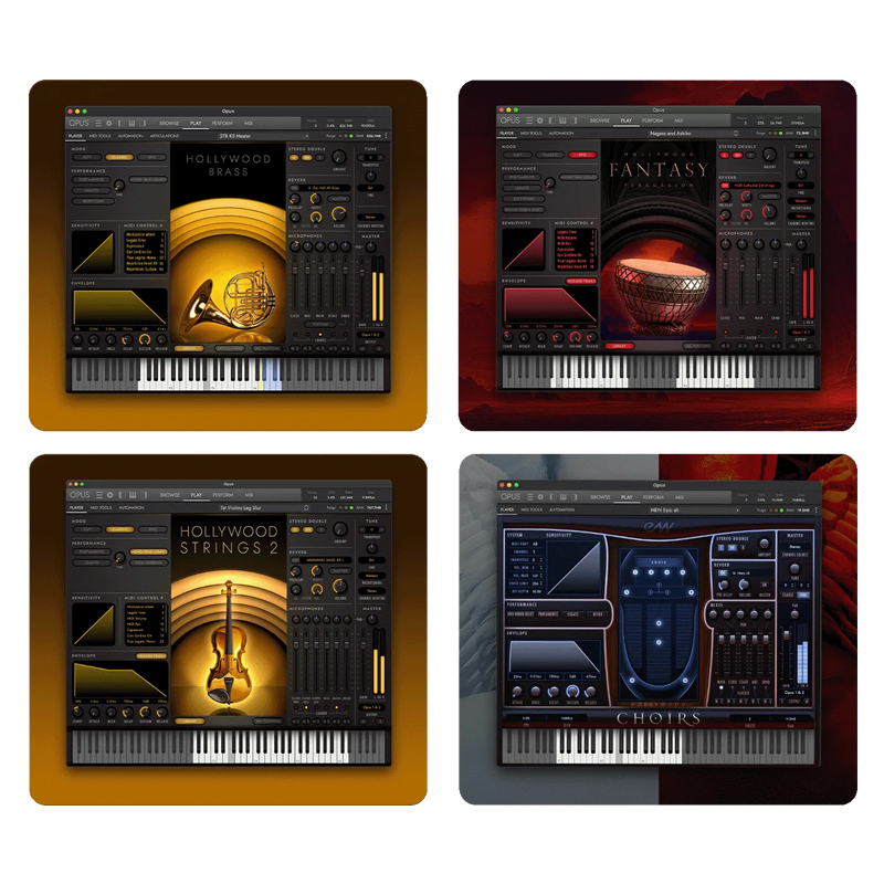 EastWest Hollywood Bundle｜好萊塢管弦樂音源套裝