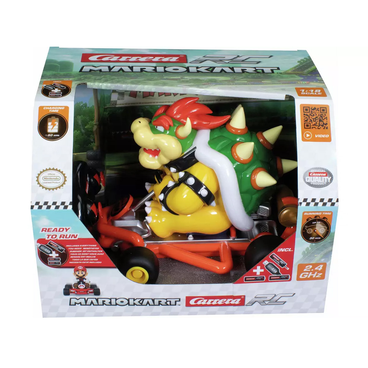 瑪利歐賽車遙控系列－管道號 庫巴 1:18