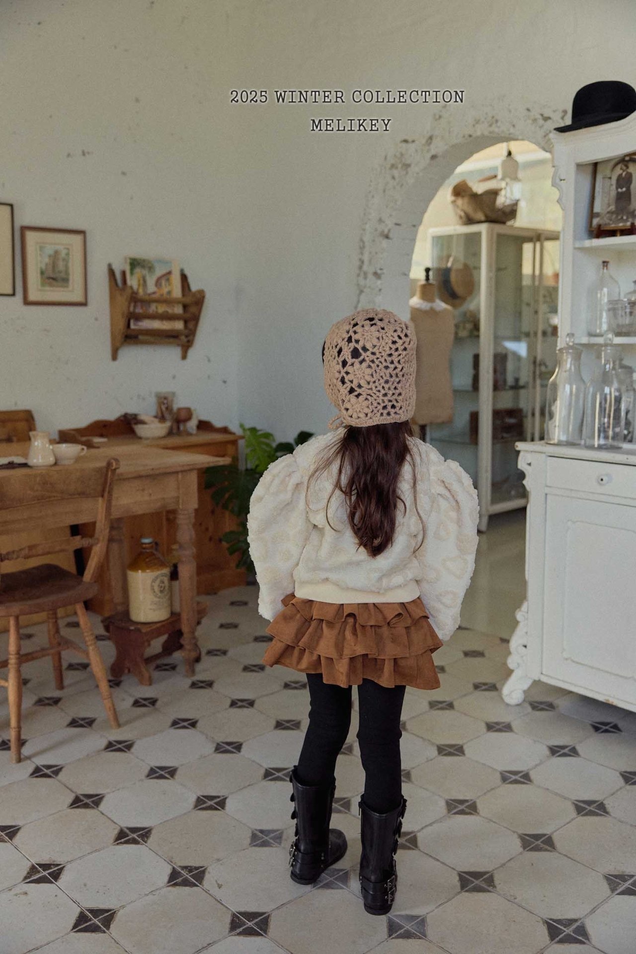 Melikey Three Layered Leggings Skirt