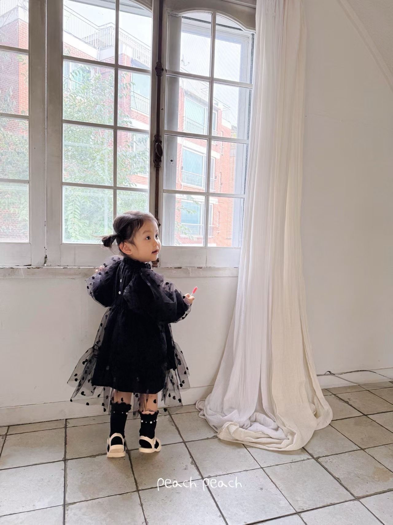 Peach Peach Luvluv One-piece