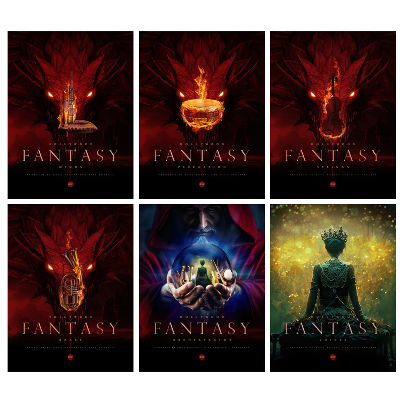 EastWest Hollywood Fantasy Orchestra Bundle｜奇幻管弦樂音源套裝
