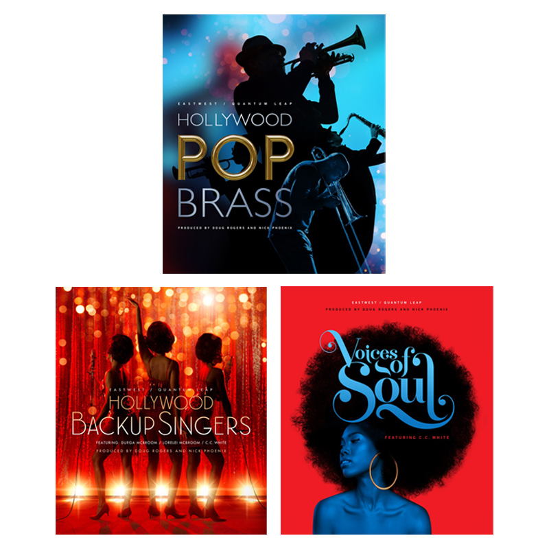 EastWest Hollywood Pop Production Bundle｜流行銅管與人聲音源套裝