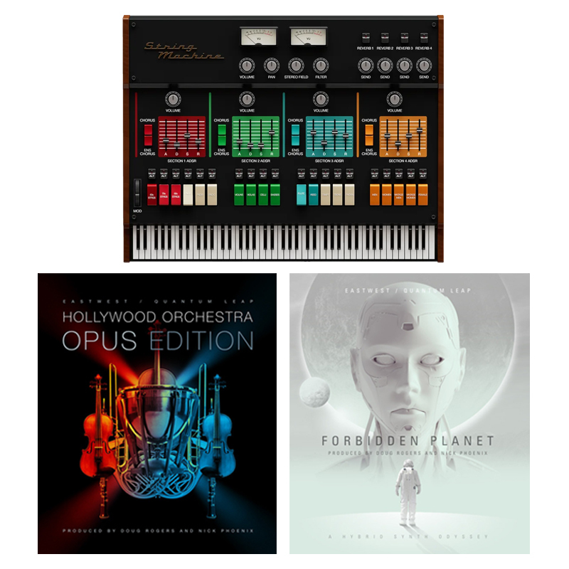 EastWest HO OPUS / Forbidden / String Machine｜管弦與合成器配樂音源套裝